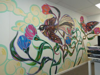 Reader roundup: Office murals, exterior makeovers and clouded blue bedrooms