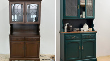 How to upcycle a vintage cabinet