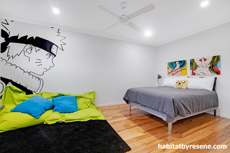 Bedroom featuring walls in Half Alabaster