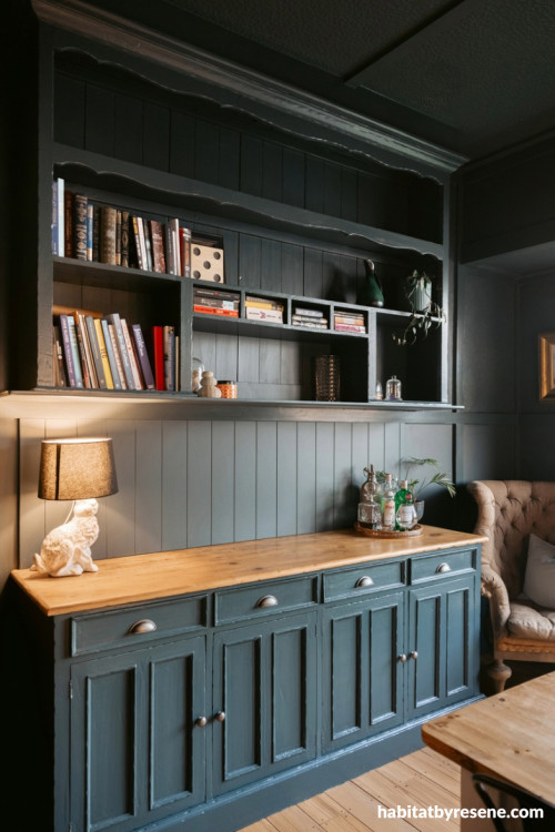 Cabinetry and shelves